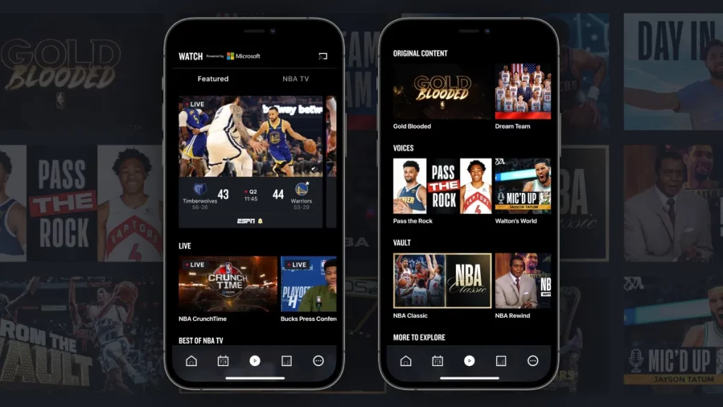 آپ کے سیل فون پر NBA دیکھنے کے لیے مفت ایپس